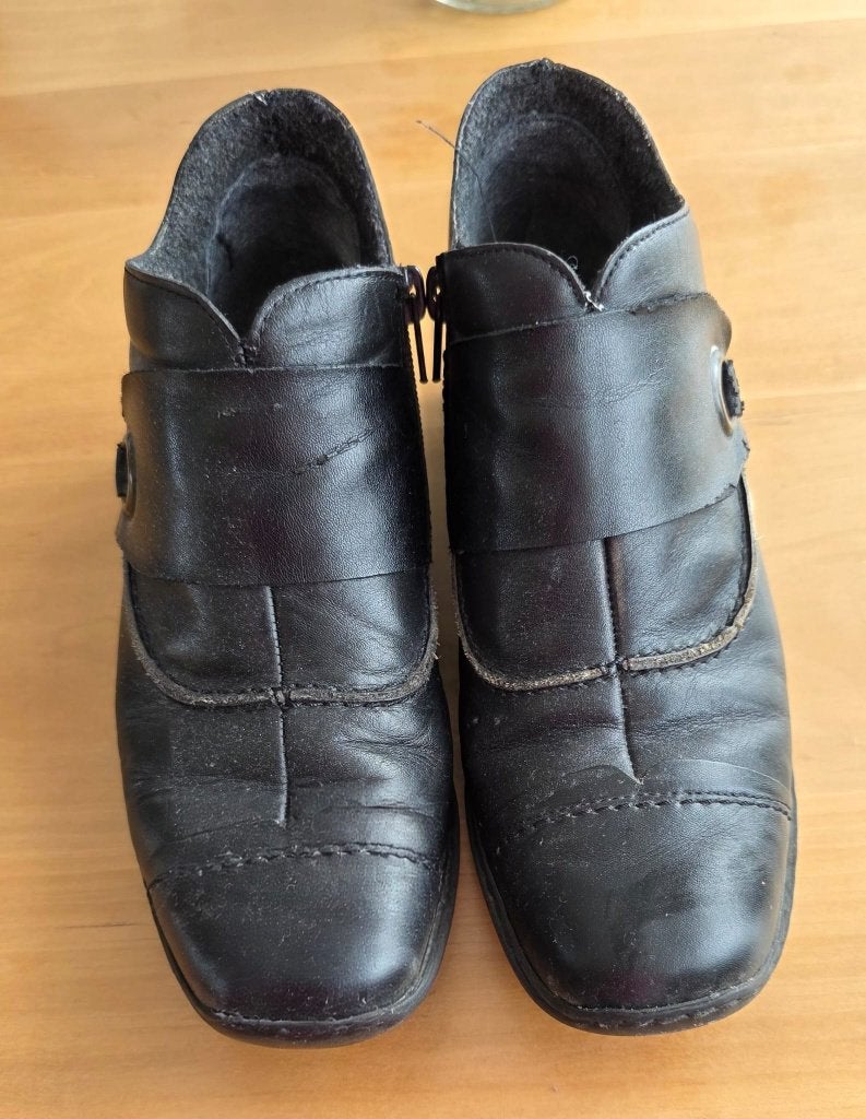 Rieker laarsjes., Kleding | Dames, Zwart, Lage of Enkellaarzen, Ophalen of Verzenden, Zo goed als nieuw