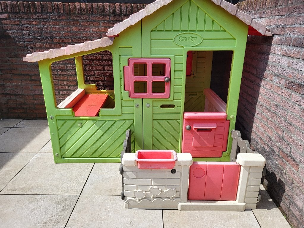 Smoby speelhuisje, Ophalen, Gebruikt, Kunststof
