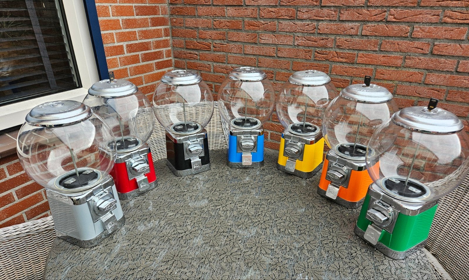 FIFTIES SIXTIES BEAVER CAPSULE / KAUWGOMBALLEN AUTOMATEN, Ophalen, Zo goed als nieuw