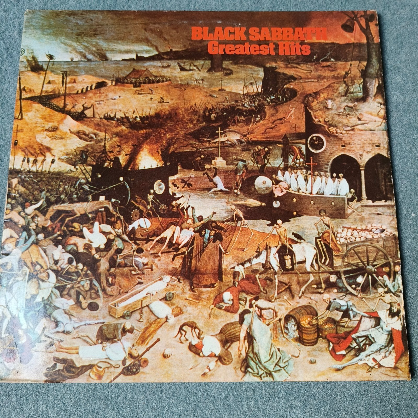 Black Sabbath - Greatest Hits LP (1977), LP, Gebruikt, Hard Rock, Ophalen of Verzenden