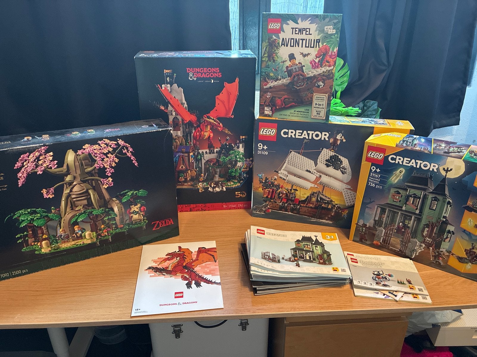 Grote LEGO Collectie: Zelda, D&D, Creator en meer!, Ophalen, Gebruikt, Overige merken