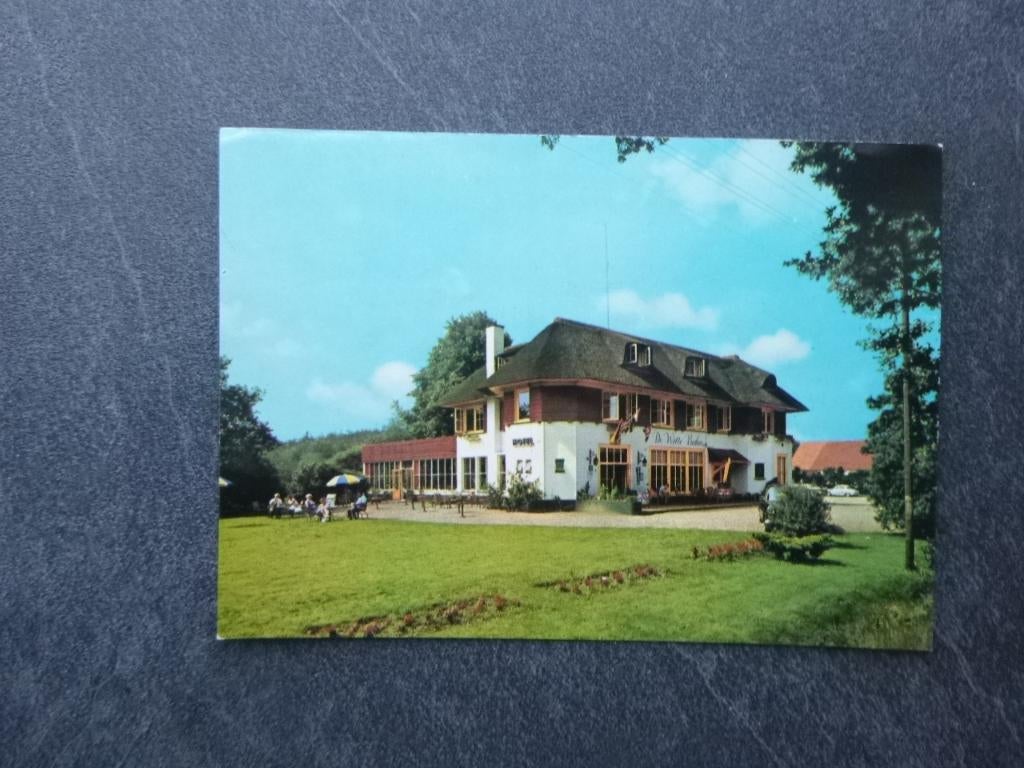 Nieuw Millingen, hotel cafe de Witte Berken 1968, Verzamelen, Ansichtkaarten | Nederland, Verzenden, 1960 tot 1980, Ongelopen