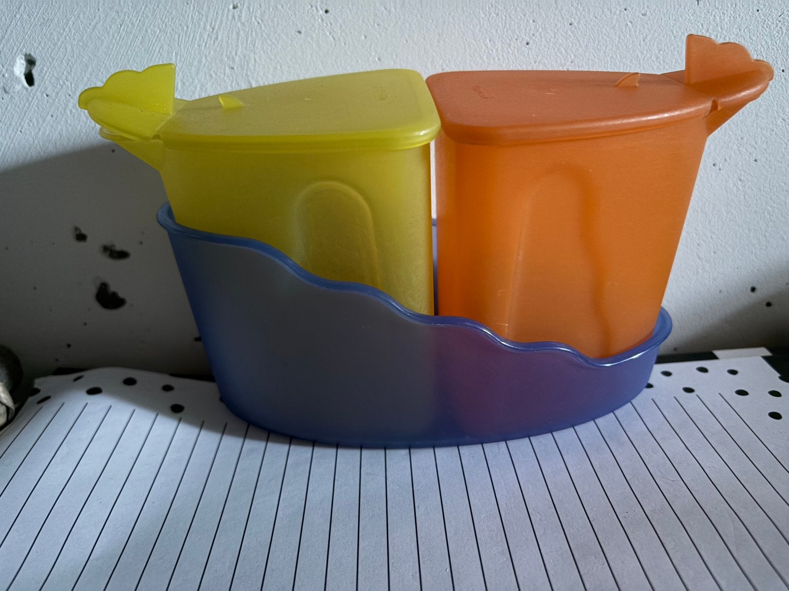 Tupperware melk en suiker kannetjes, Ophalen of Verzenden, Zo goed als nieuw, Overige typen