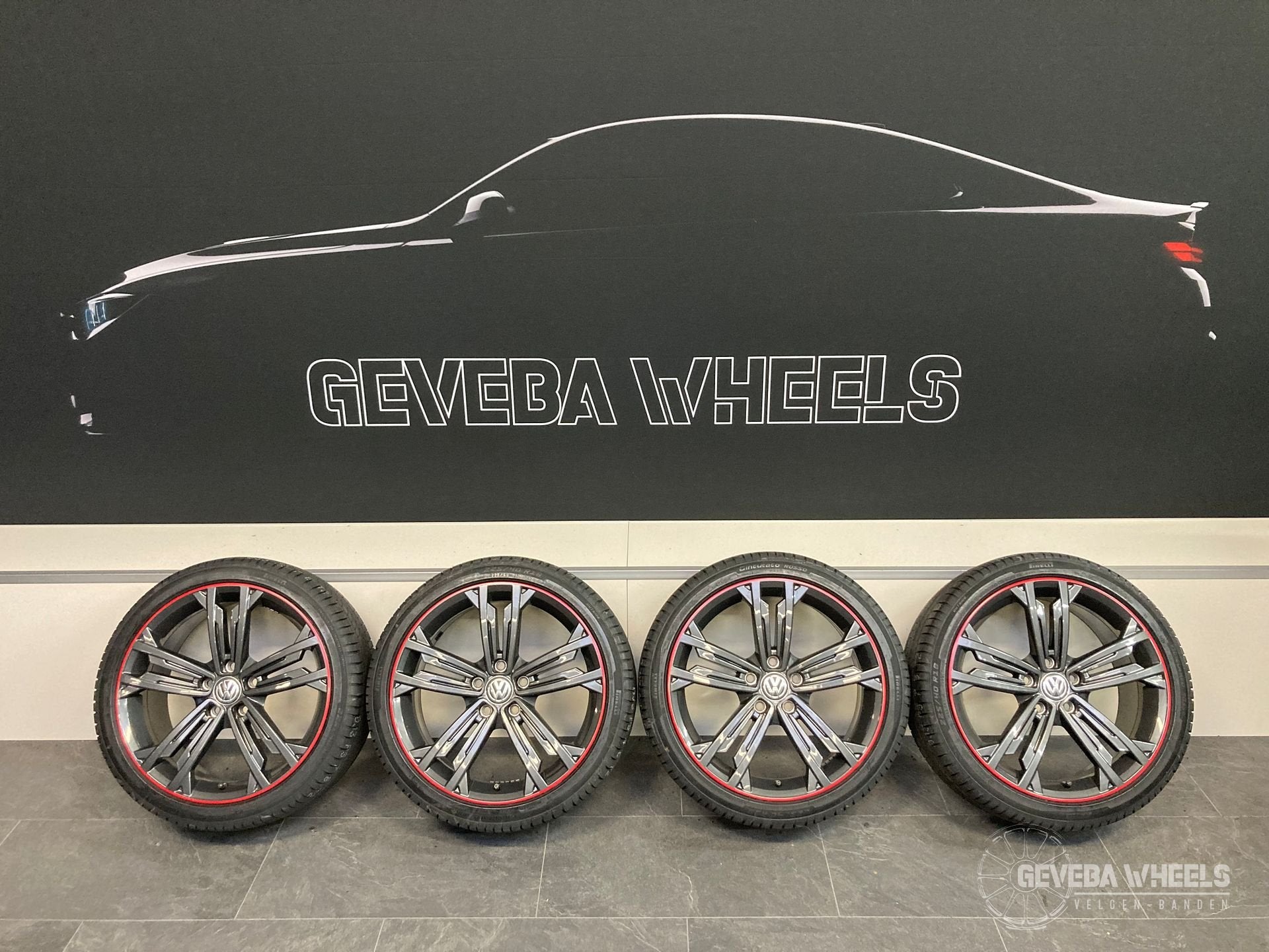 18” originele Volkswagen Golf 5 6 7 8 Sevilla velgen banden, Auto-onderdelen, Banden en Velgen, 18 inch, Gebruikt, -, -