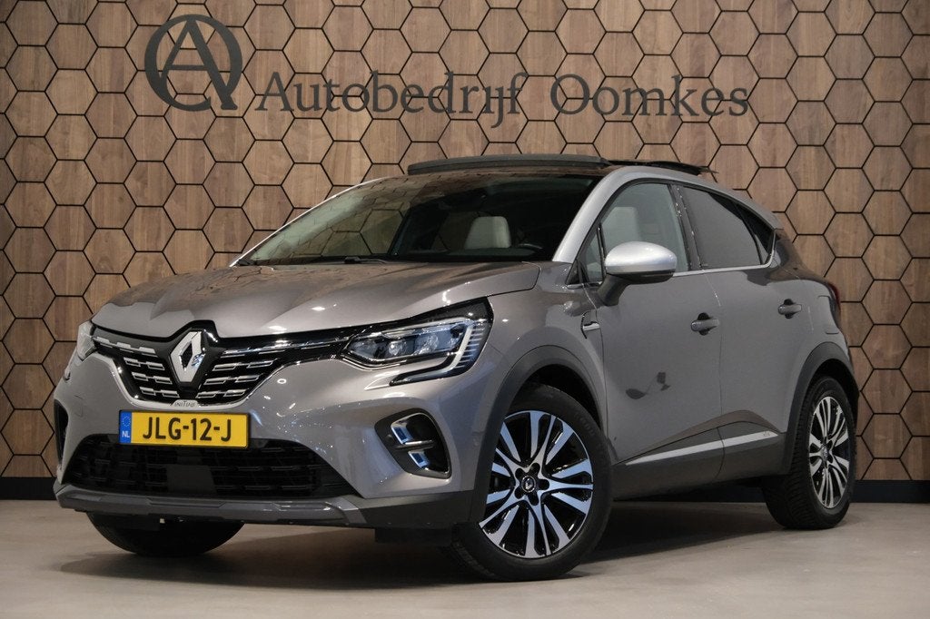 Renault Captur 1.6 E-Tech Plug-in Hybrid 160 Initiale Paris, Auto's, Renault, Bedrijf, Te koop, Captur, ABS, Airbags, Airconditioning