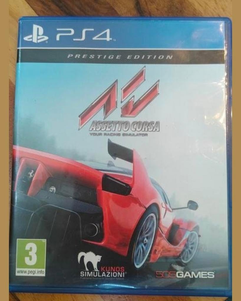 Assetto Corsa Prestige Edition PS4 - Realistische Racesim, Online, Gebruikt, 1 speler, Racen en Vliegen