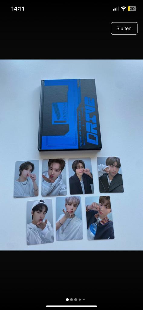 Nchive signed album kpop sale, Ophalen of Verzenden, Zo goed als nieuw