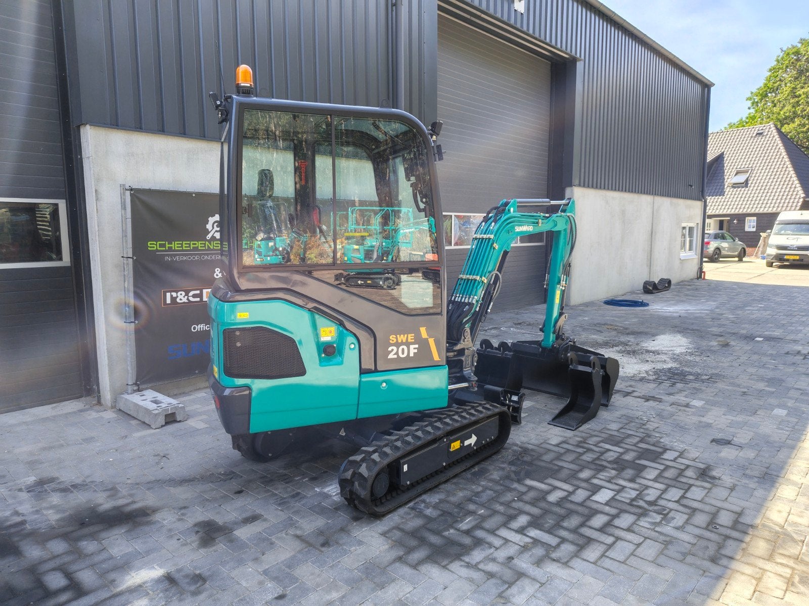 Sunward SWE20F Minigraver - Nieuw Model, Ophalen of Verzenden, Graafmachine