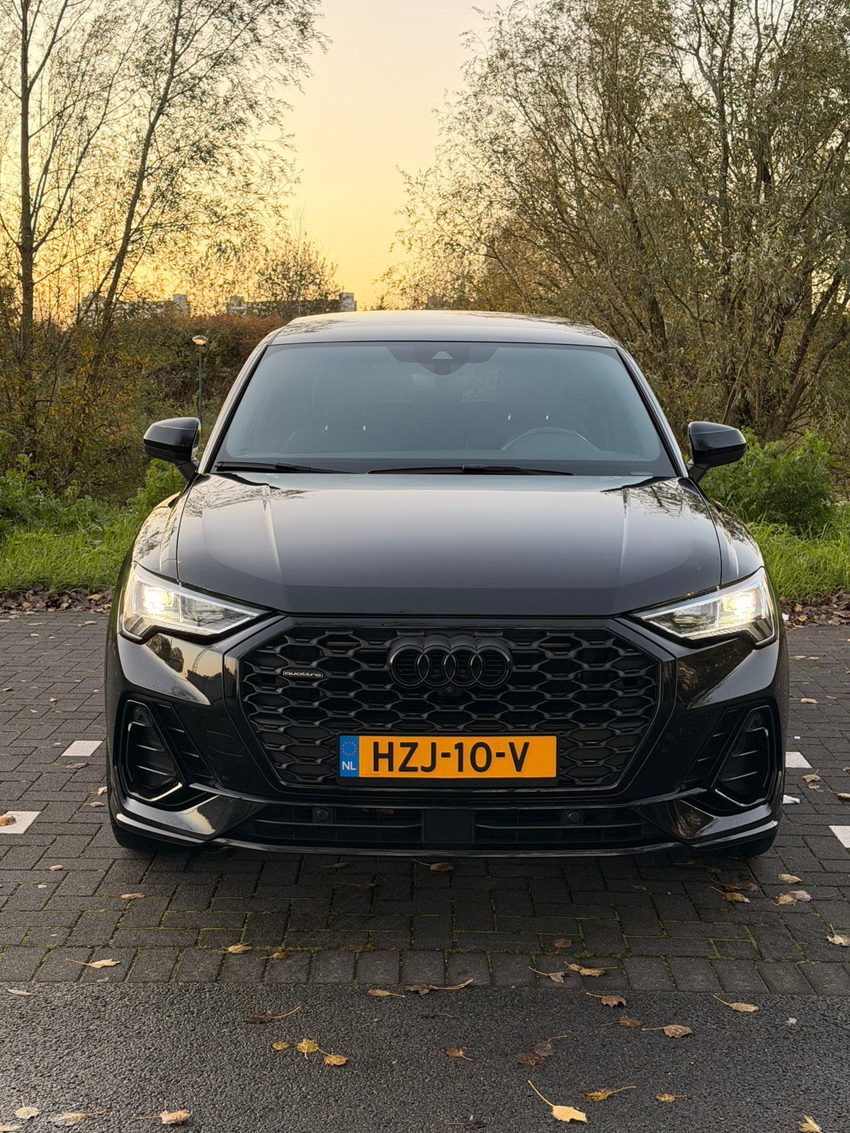 Audi Q3 45 TFSI Quattro PANO | 360 | B&O, 4 cilinders, 1984 cc, Zwart, 11 km/l