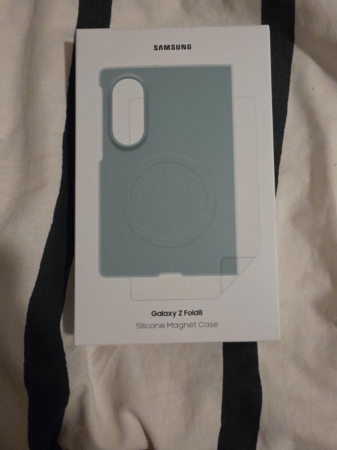 Samsung Galaxy Z Fold8 Silicone Magnet Case (groen)– NIEUW, 128 GB, Ophalen, Nieuw, Zwart