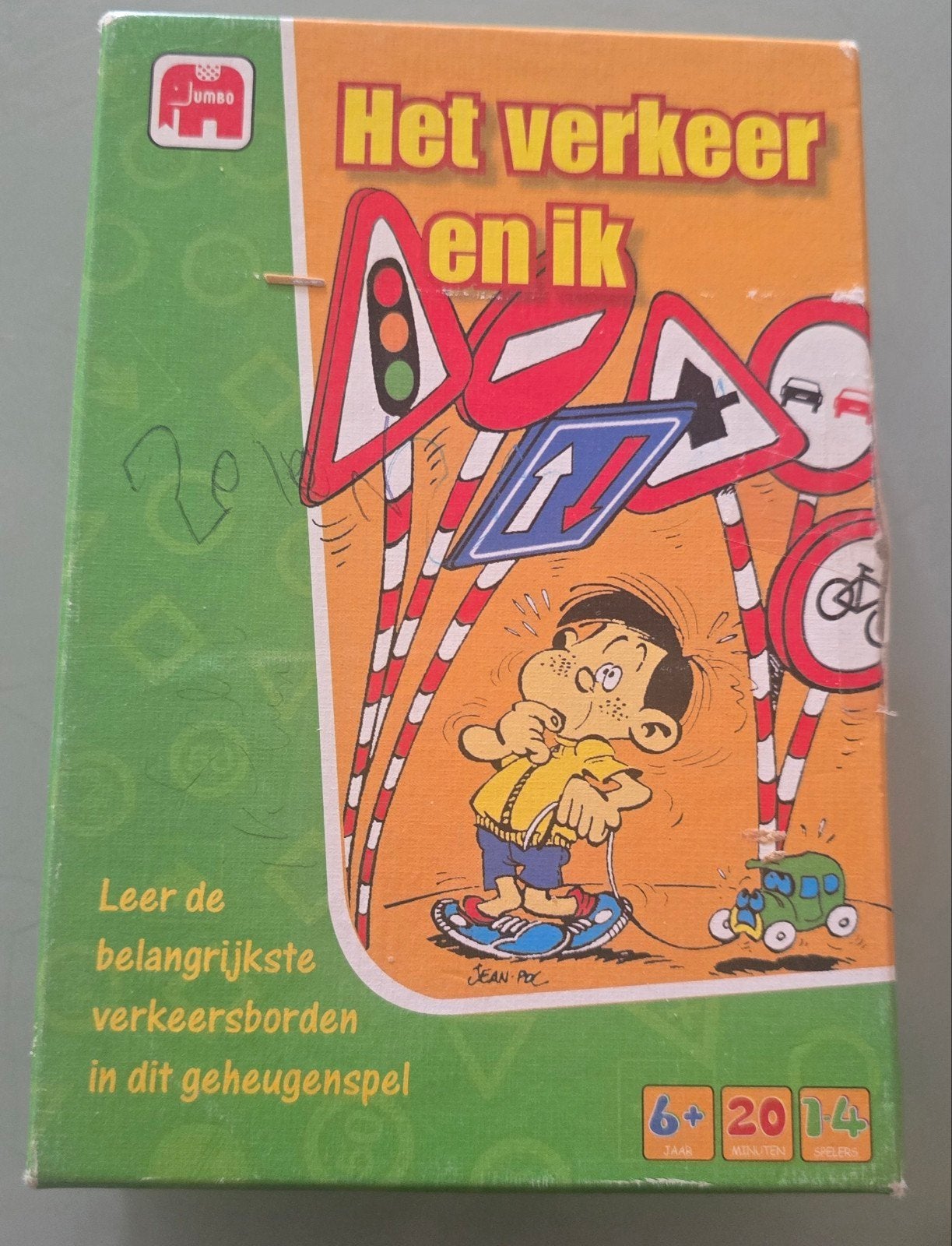 Jumbo Het Verkeer en Ik Geheugenspel, Kinderen en Baby's, Speelgoed | Educatief en Creatief, Ophalen of Verzenden, Gebruikt, Ontdekken