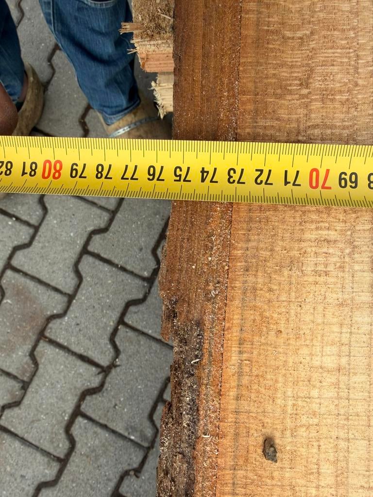 10x grote iepen boomstambladen voor 2000 euro, Ophalen, 250 cm of meer, Planken