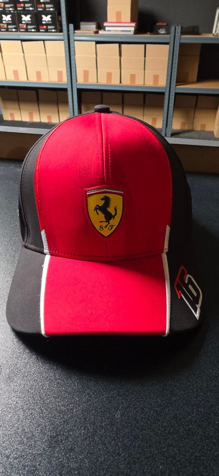 Puma Ferrari Pet Charles Leclerc #16 - Nieuwstaat, Nieuw, Pet, Puma Ferrari, One size fits all