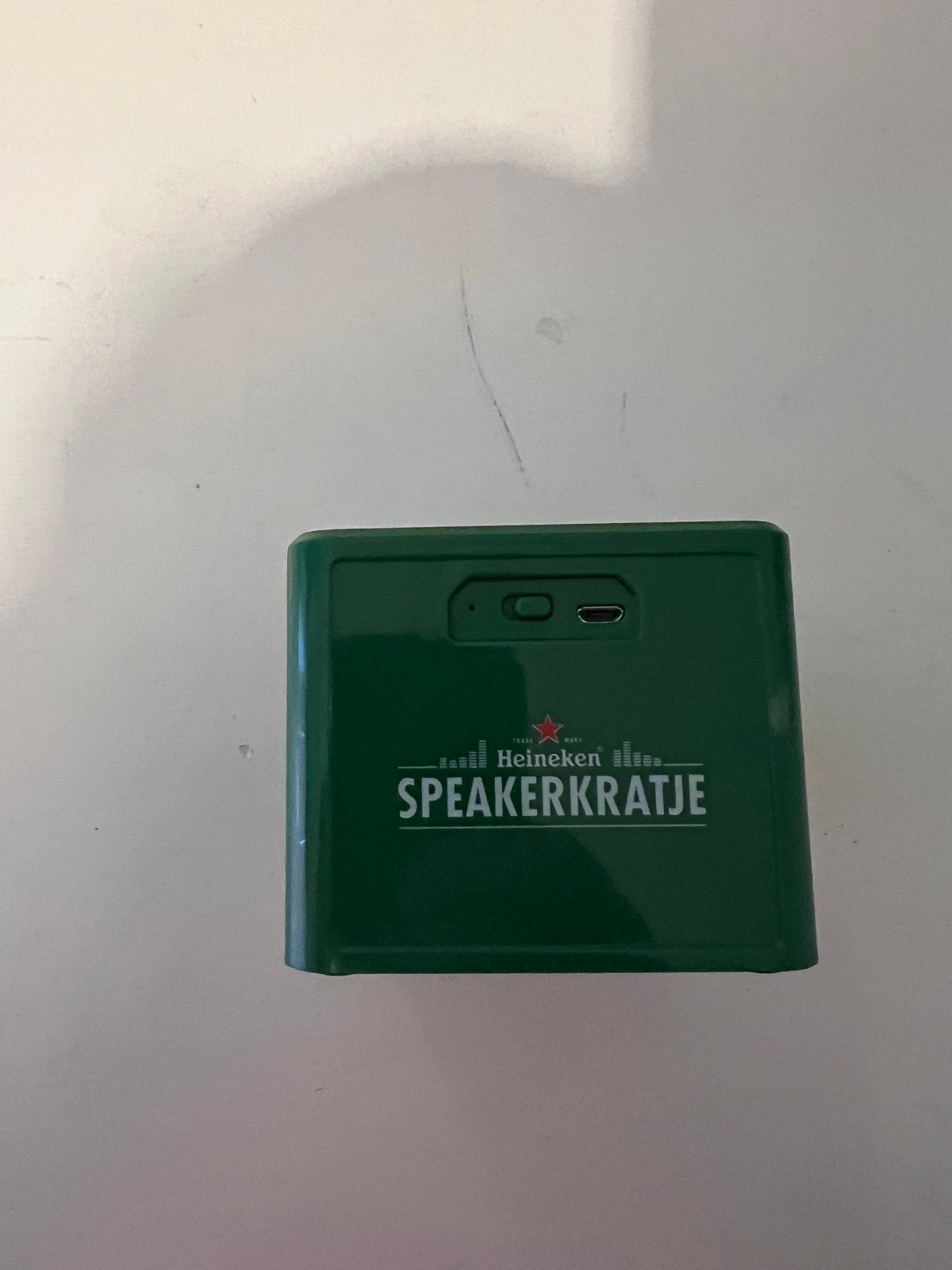 Heineken Speakerkratje - Draagbare Bluetooth Speaker, Audio, Tv en Foto, Luidsprekers, Gebruikt, Overige typen, Minder dan 60 watt