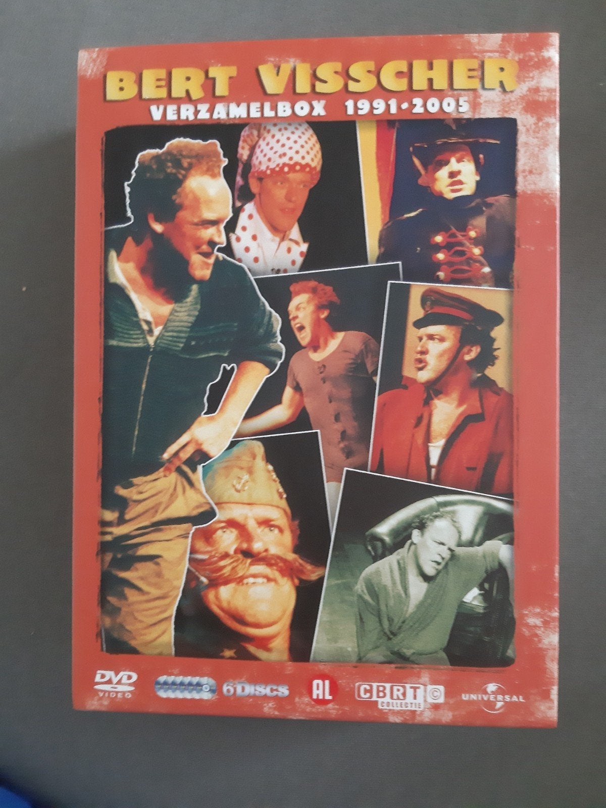 Bert Visscher Verzamelbox 1991-2005 - 6 DVD's, Ophalen of Verzenden
