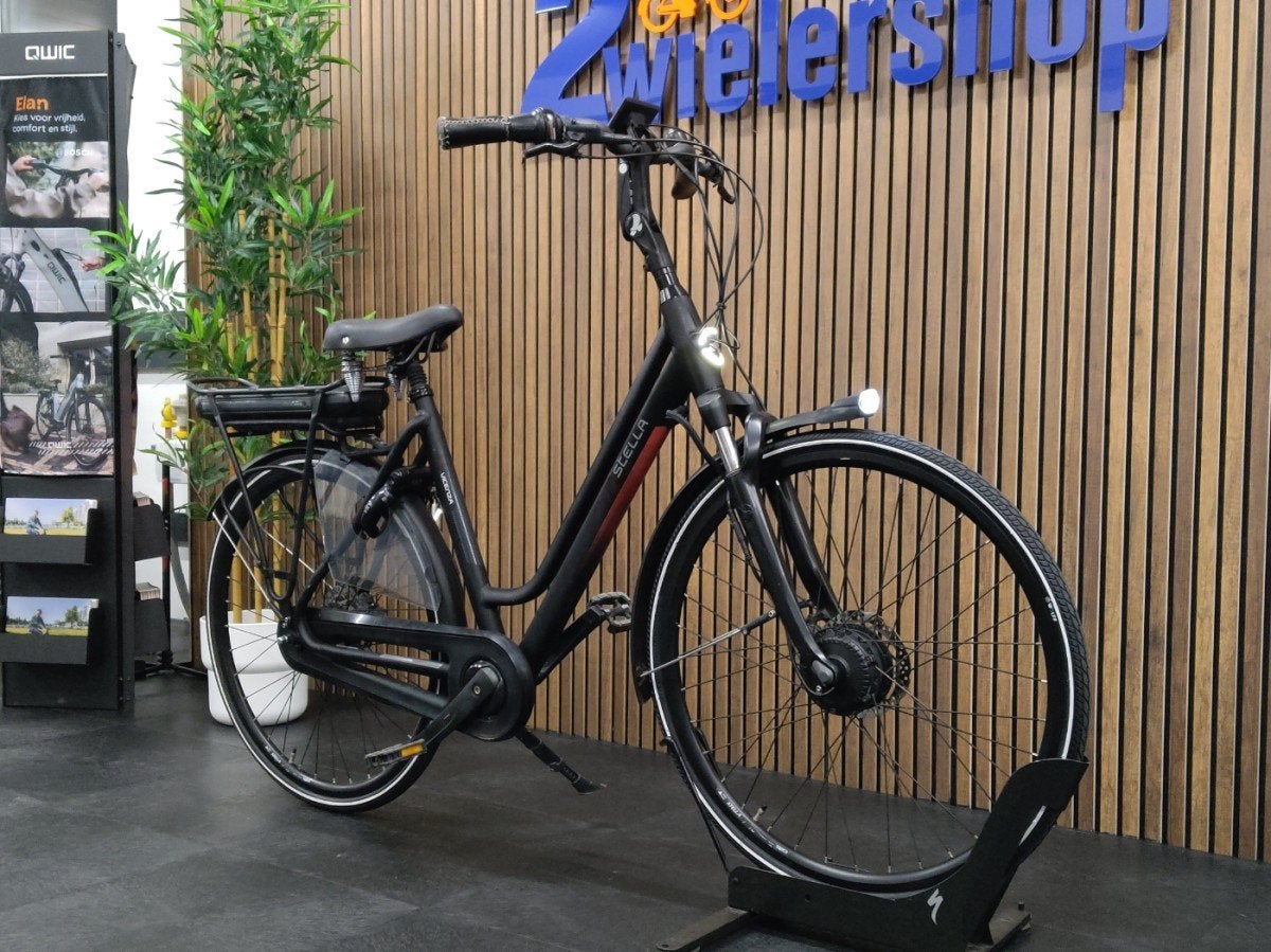 Stella Vicenza Dames Matt Black 53cm, Fietsen en Brommers, Elektrische fietsen, Gebruikt, -, -, 51 tot 55 cm