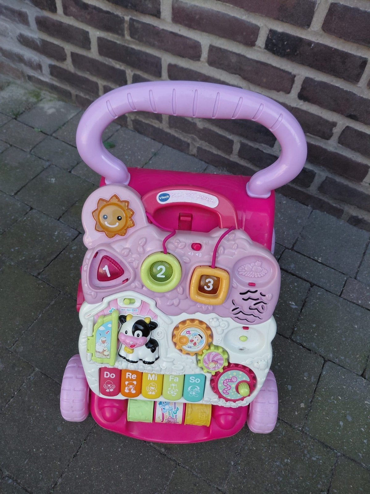 loopwagen vtech, Kinderen en Baby's, Ophalen, Gebruikt, 6 maanden tot 2 jaar
