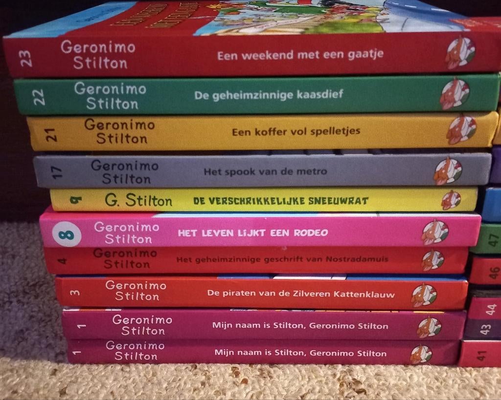 Geronimo Stilton hardcover boeken, Ophalen of Verzenden, Zo goed als nieuw, Geronimo Stilton, Fictie algemeen