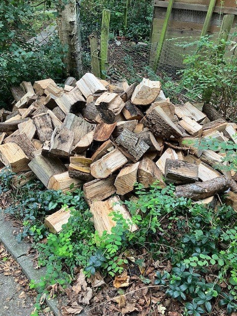 openhaard hout eiken, Minder dan 3 m³, Ophalen, Eikenhout, Blokken