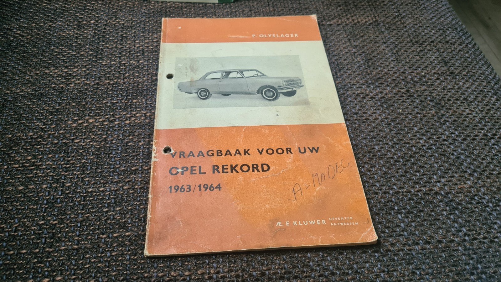 Opel Rekord vraagbaak 1963 1964, Ophalen of Verzenden, Opel