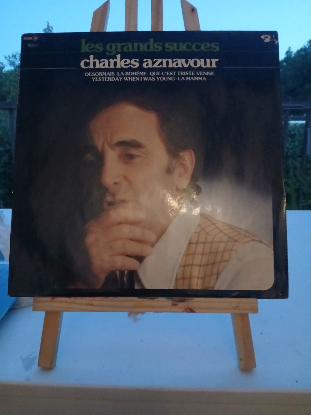 Charles Aznavour - Les Grands Succès (Vinyl LP), Ophalen of Verzenden, Gebruikt