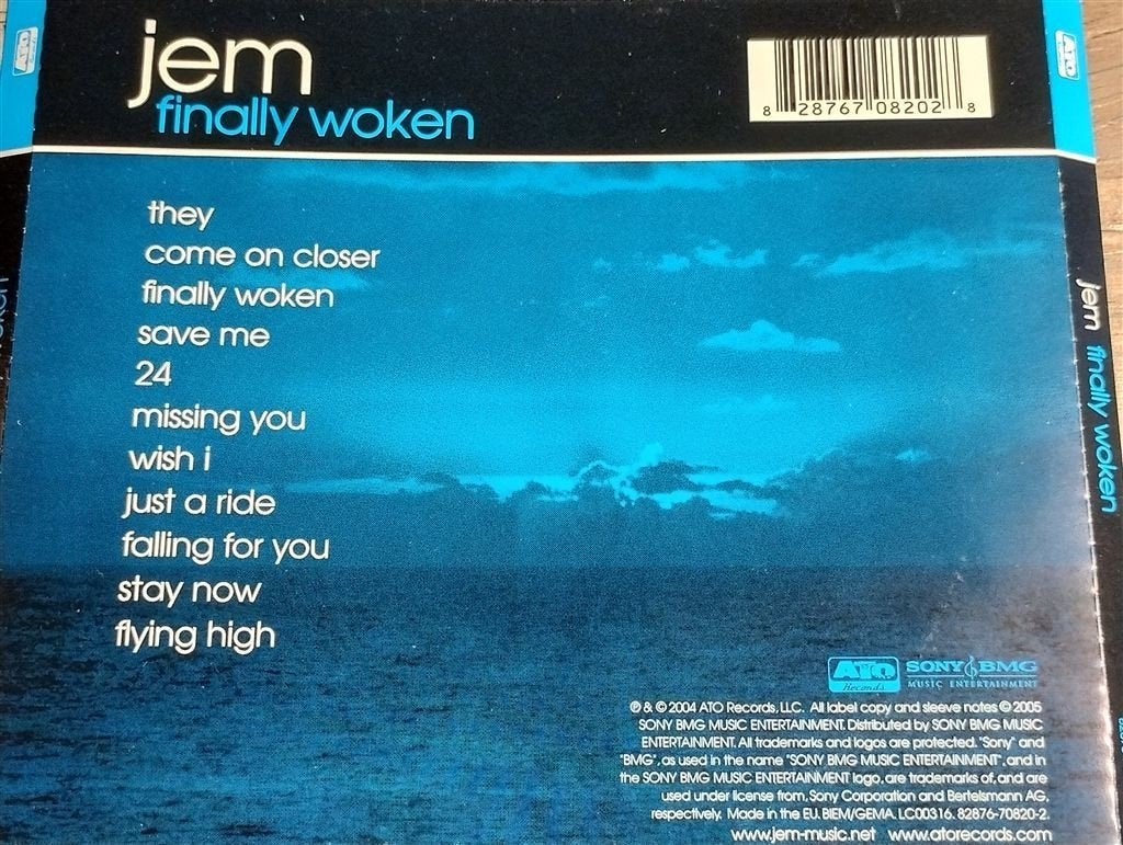 Jem - Finally Woken, Ophalen of Verzenden, Zo goed als nieuw