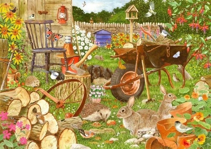 House of Puzzles - Like Rag Tag & Bobtail - 1000 stukjes, Ophalen of Verzenden, 500 t/m 1500 stukjes, Nieuw, Legpuzzel