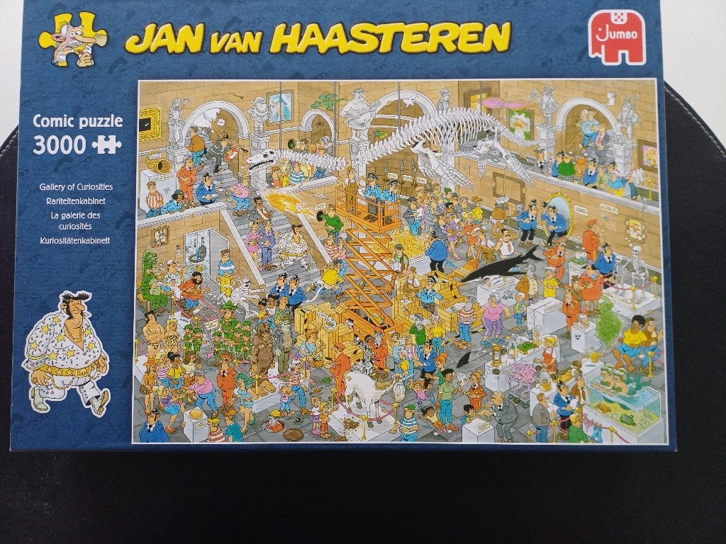 Aangeboden Jan van Haasterenpuzzel (rariteiten kabinet), Hobby en Vrije tijd, Denksport en Puzzels, Ophalen, Meer dan 1500 stukjes