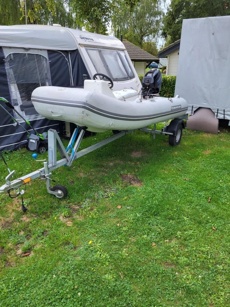 Walker Bay rubberboot met Tohatsu 20pk buitenboordmotor, Watersport en Boten, Overige merken, Gebruikt, PVC, Ophalen of Verzenden
