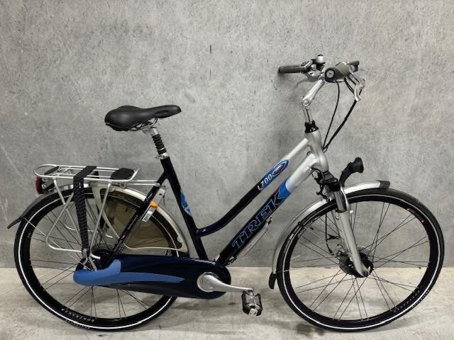 Trek damesfiets, elektronisch schakelsysteem, zgan!, 53 tot 56 cm, Versnellingen, Zo goed als nieuw, Trommelrem