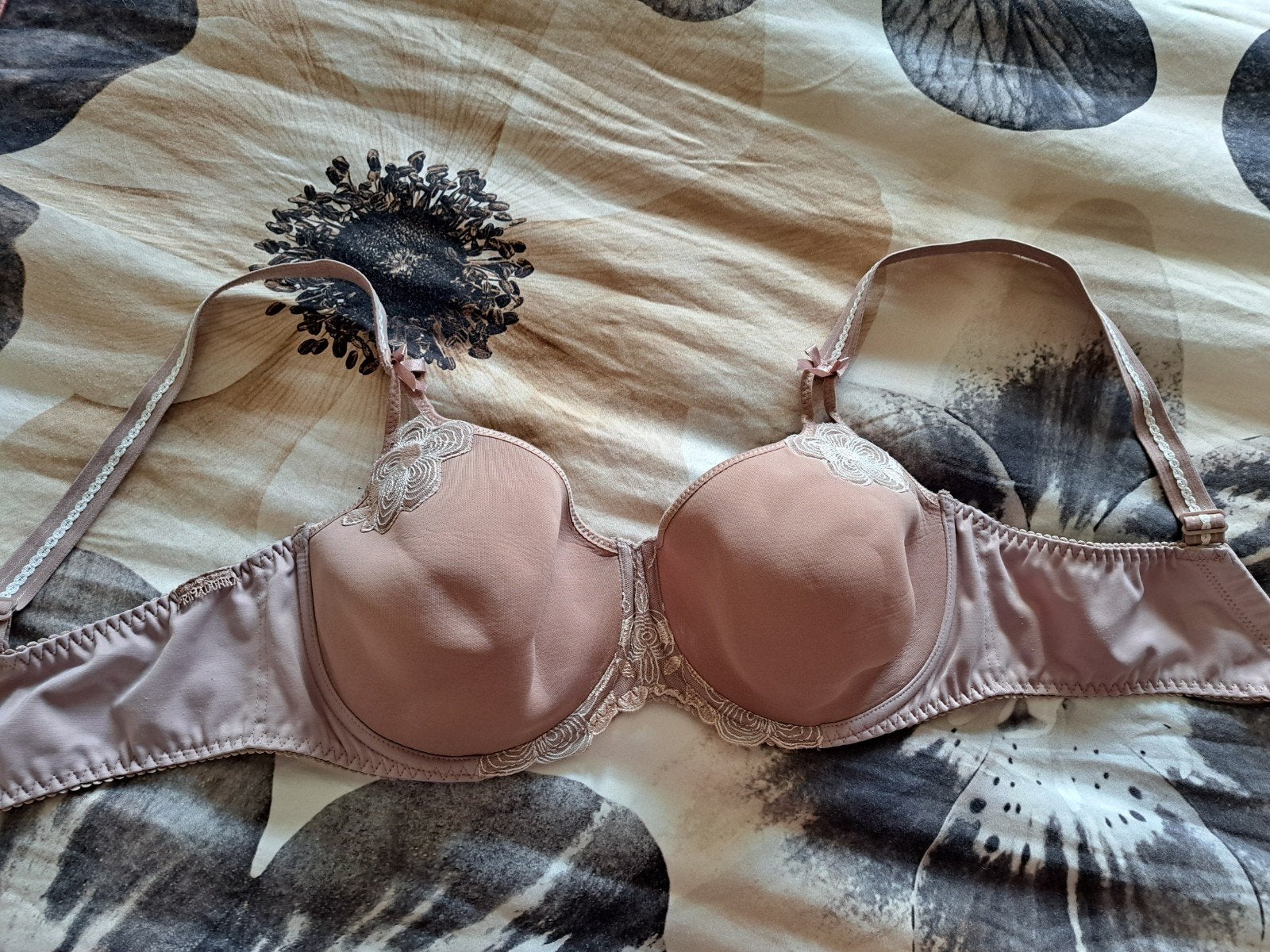 PrimaDonna BH - EU 85D Beige met kant, PrimaDonna, Ophalen of Verzenden, Beige, BH