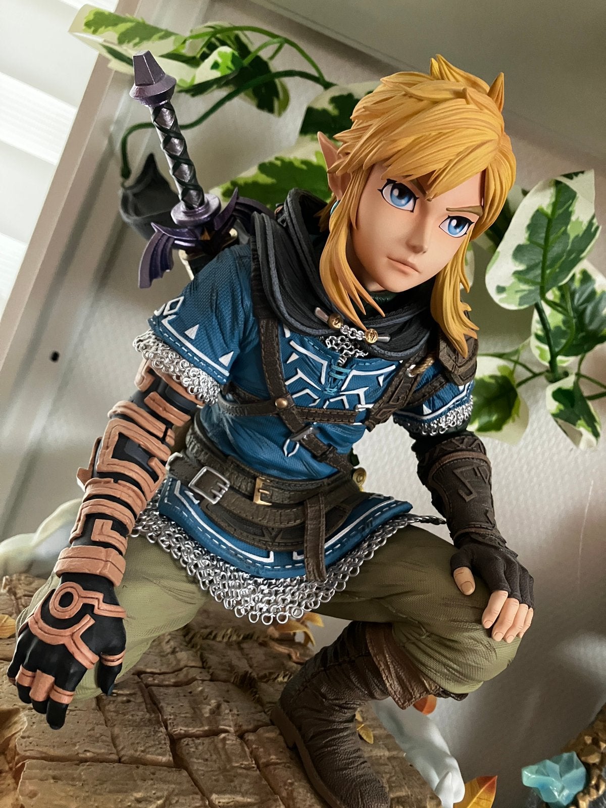 Zelda Totk Link Hero x Belief 1/4 scale statue, Ophalen, Zo goed als nieuw
