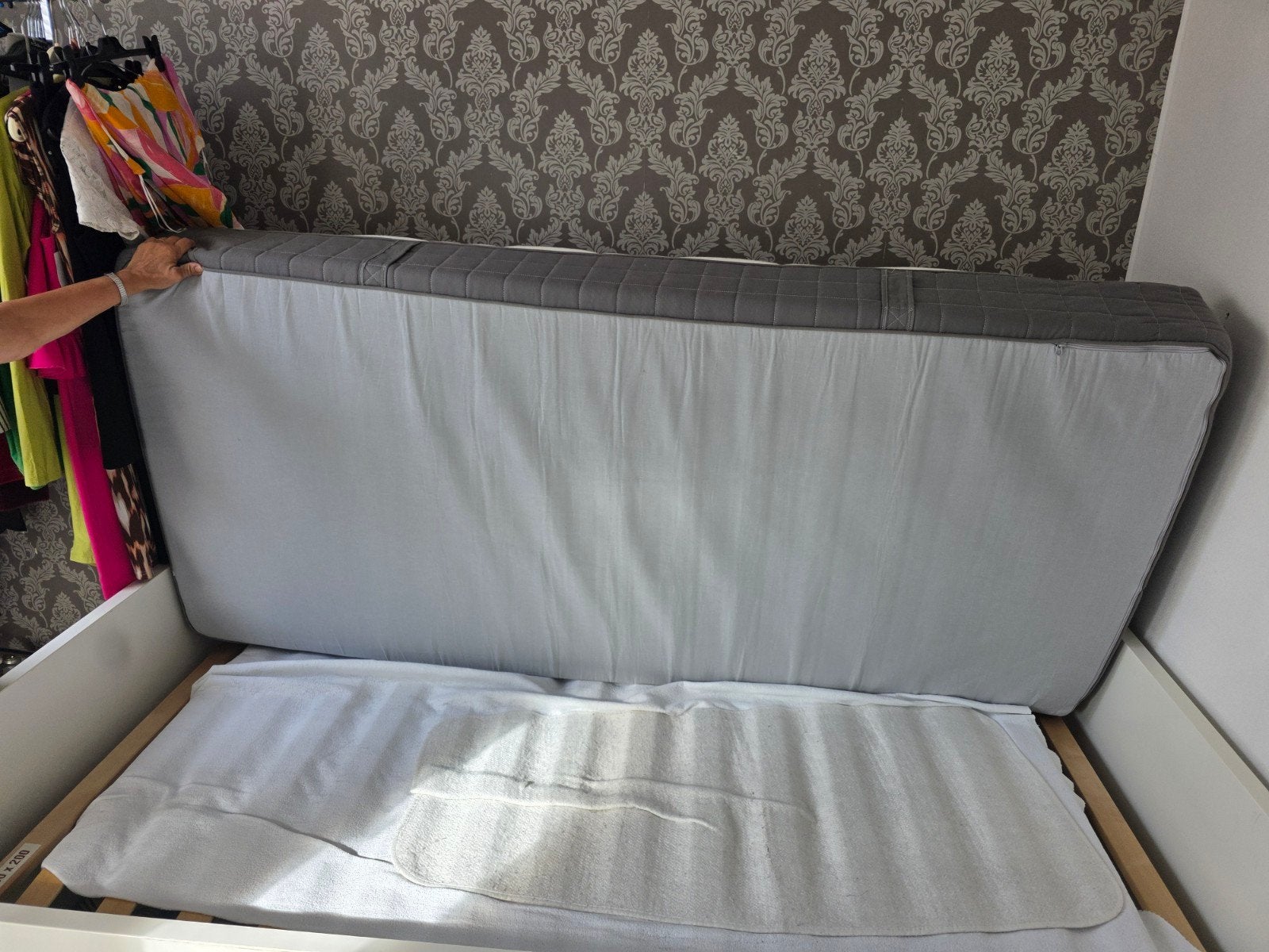 Comfortabel matras, 90 cm, Eenpersoons, Ophalen of Verzenden, Zo goed als nieuw