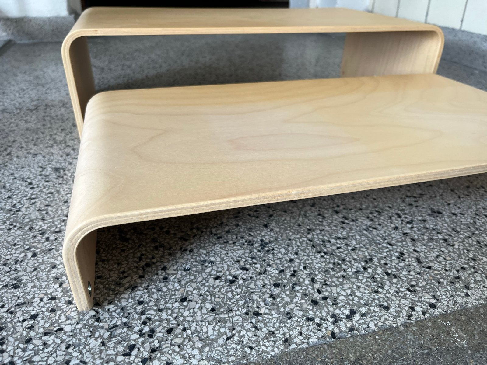 IKEA VATTENKAR Monitorstandaard - Beukenfineer, Ophalen, Gebruikt