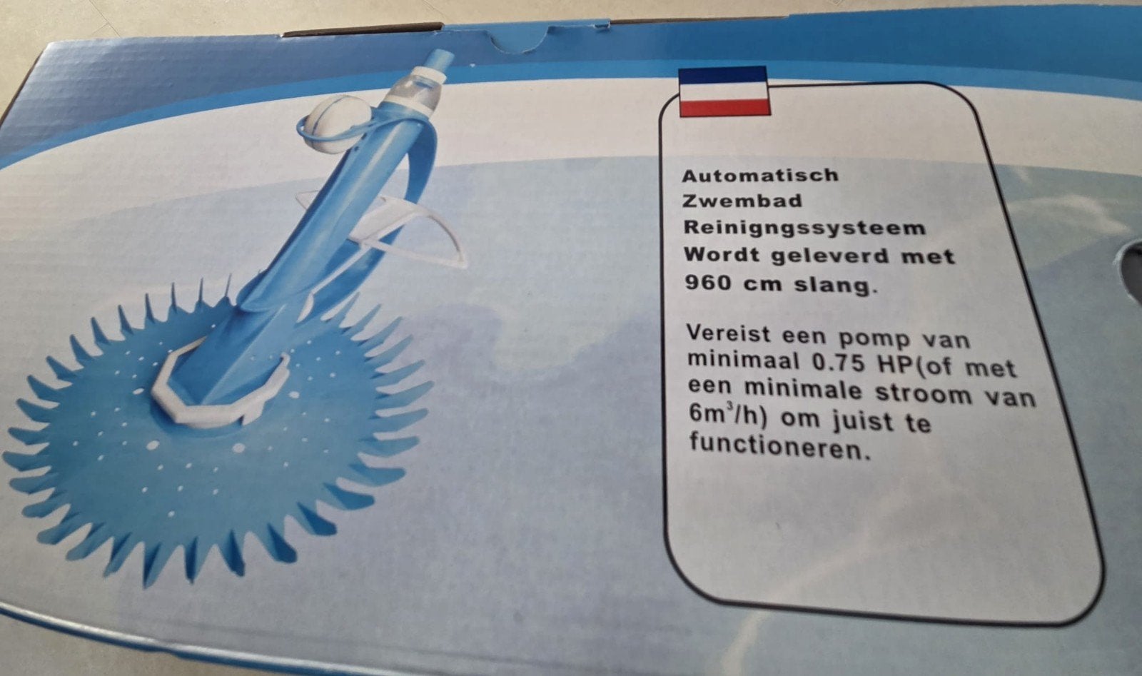 Zwembadreiniger, Ophalen of Verzenden