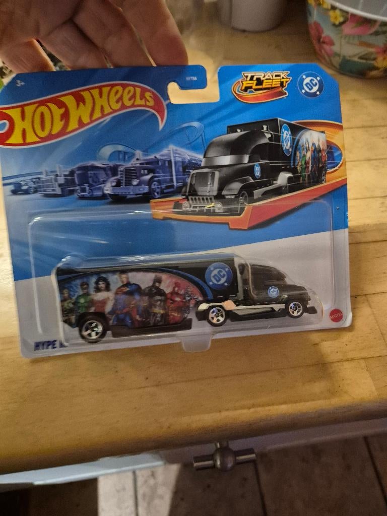 Hot Wheels Track Fleet Hyper Hauler DC Comics super hero, Ophalen of Verzenden, Nieuw, Auto