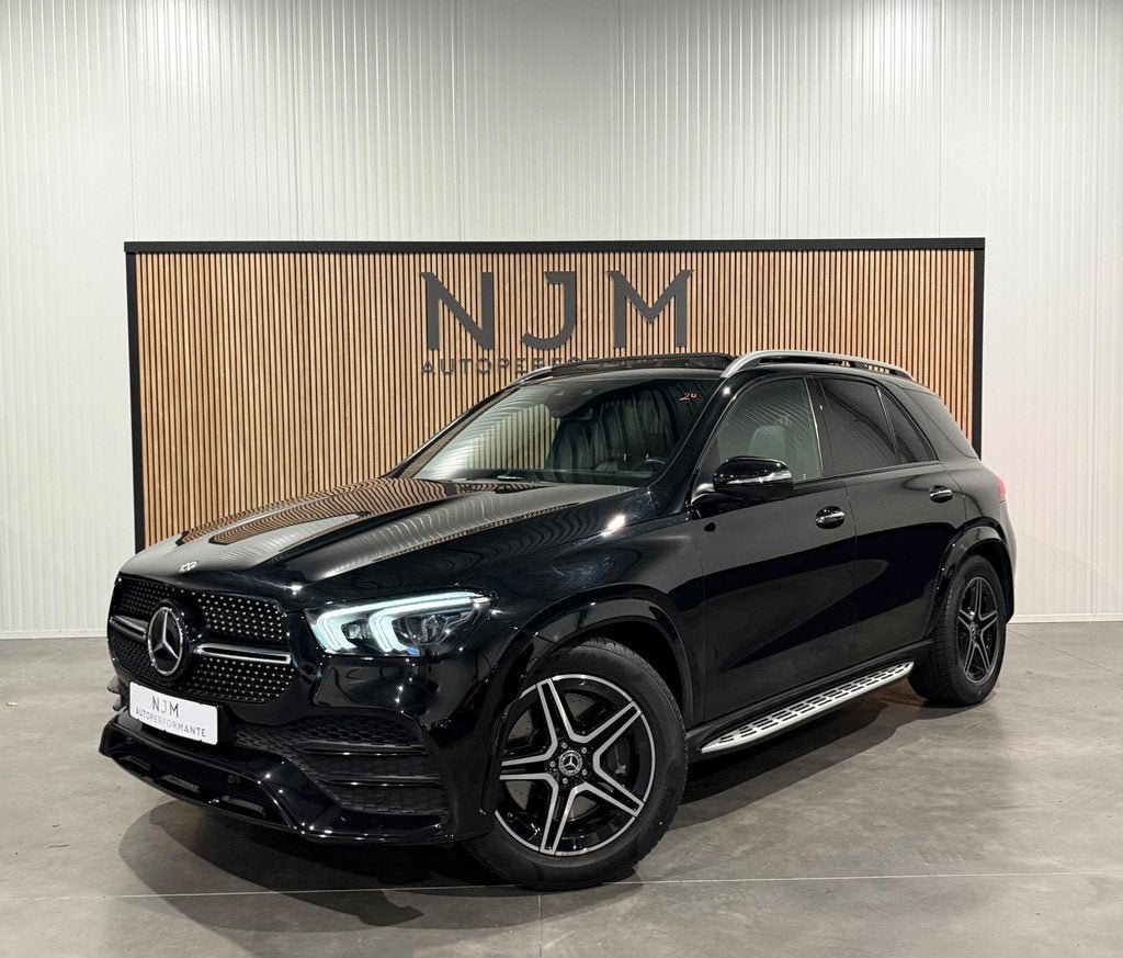 Mercedes-Benz GLE-klasse 450 4MATIC AMG 7pers|Burmester|360|, Auto's, Mercedes-Benz, Automaat, Gebruikt, 367 pk, Zwart