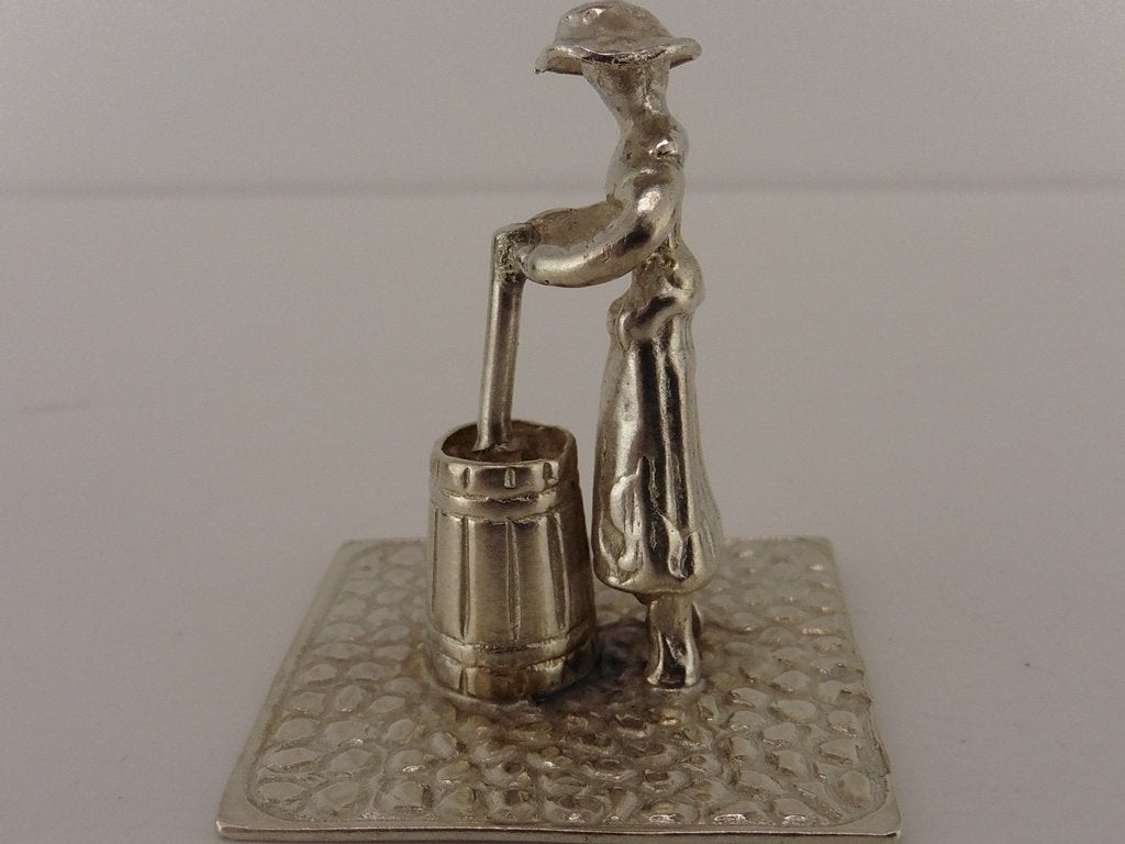 Zilveren miniatuur Karnen                                Z27, Ophalen of Verzenden, Zilver