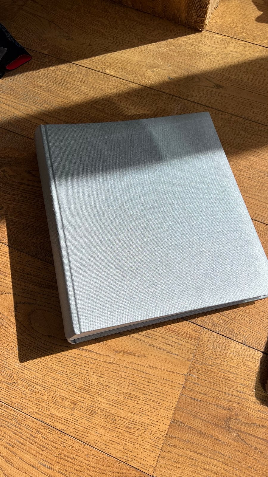Leeg groot fotoboek, Audio, Tv en Foto, Grijs, Plakboek, Overige merken, Ophalen of Verzenden