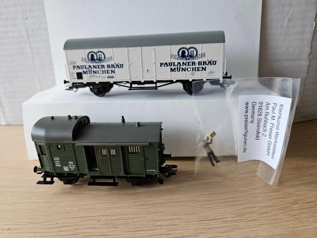 MARKLIN Insider jaarwagens HO 48171 en 48172, Wisselstroom, Ophalen of Verzenden, Märklin, Nieuw