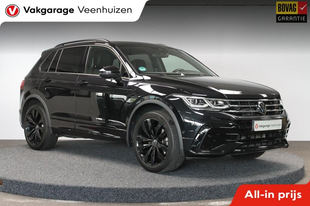 Volkswagen TIGUAN 1.4 TSI eHybrid R-Line Business+|Rijklaar, Auto's, Alcantara, Zwart, 59 km/l, Hybride Elektrisch/Benzine