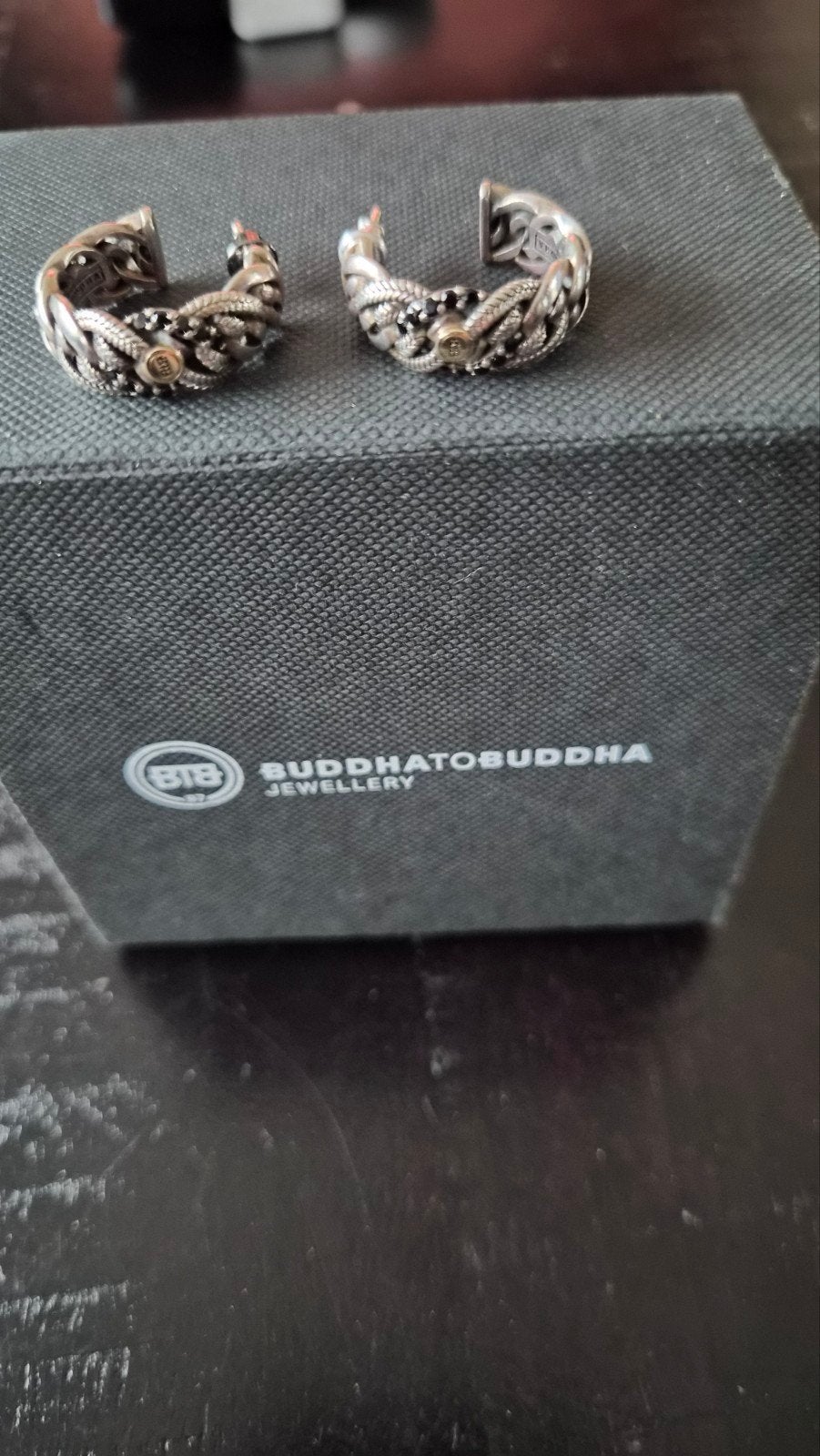 Buddha to Buddha Nathalie Spinel limited oorbellen, Ophalen, Zo goed als nieuw, Met edelsteen, Knopjes of Stekers