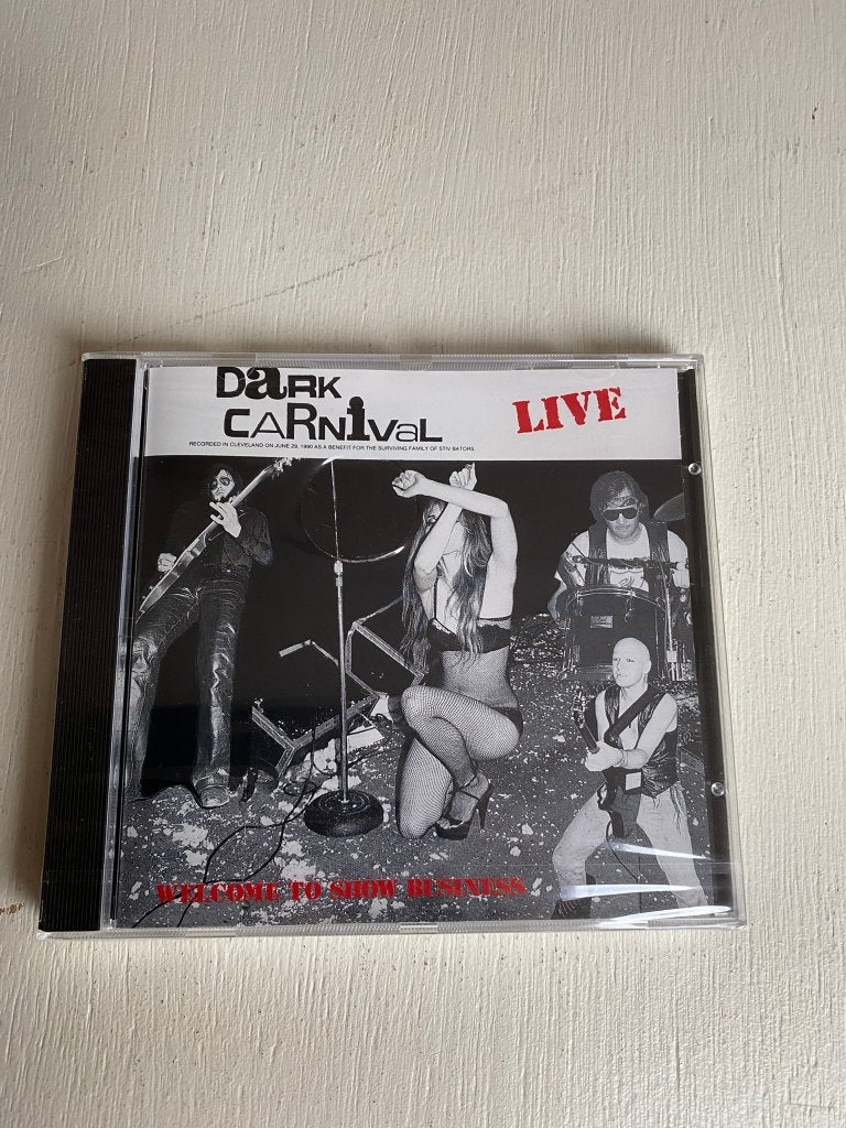 Dark Carnival - Welcome To Show Business - Live CD Nieuw, Ophalen of Verzenden, Eerste persing, Punk Rock, Nieuw in verpakking