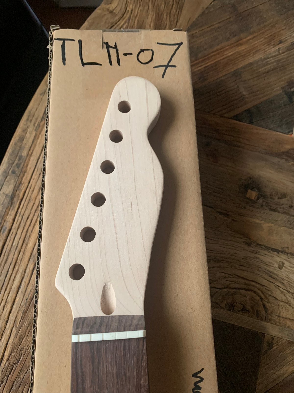 Telecaster hals “ onbewerkt rosewood toets 21 frets”TLN7, Verzenden, Geen, Geen, Jpsg