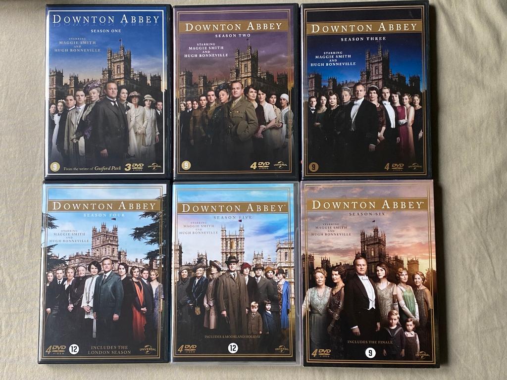 DOWNTON ABBEY compleet seizoen 1-6 (23 dvd's), Verzenden, Boxset, Zo goed als nieuw, Drama