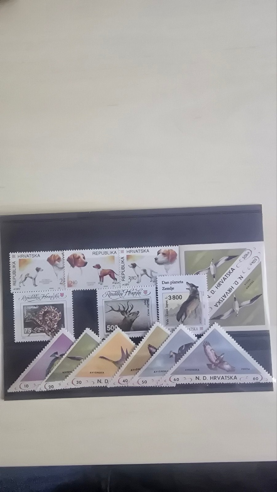 Kroatische postzegels: Dieren en vogels, Ophalen of Verzenden