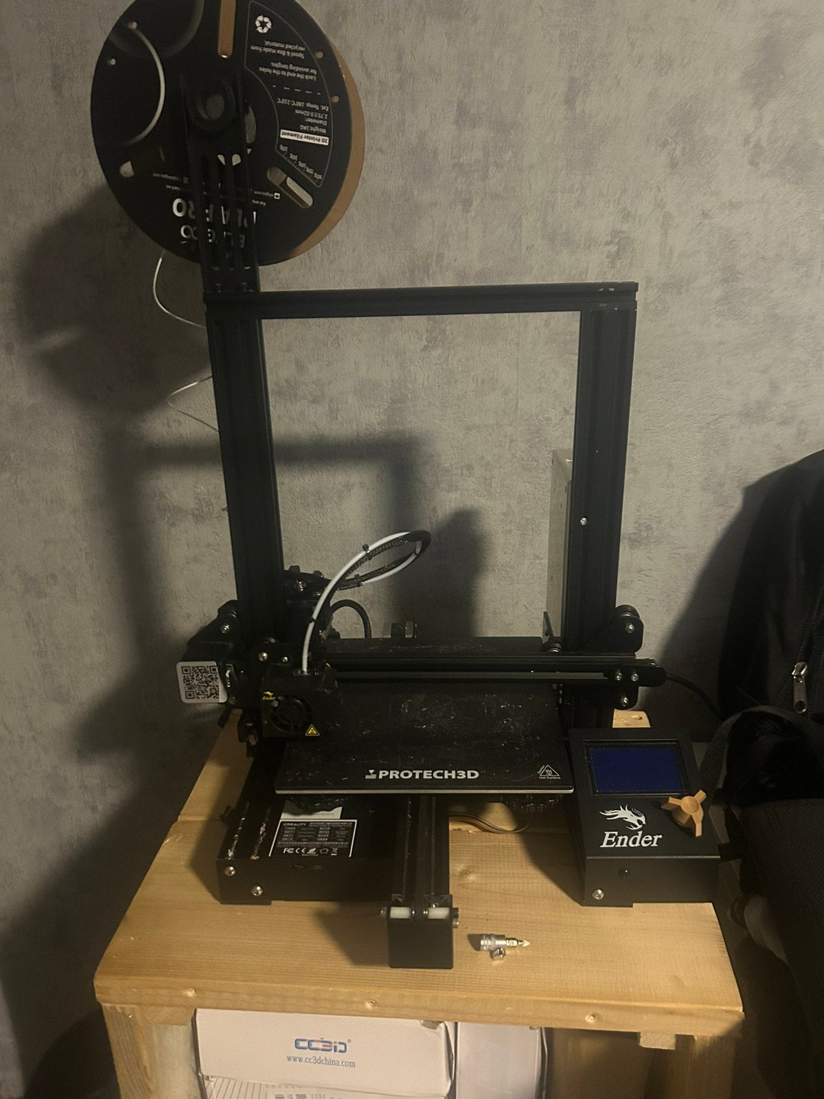 Creality Ender 3 3D-printer, Ophalen, Zo goed als nieuw, Filament