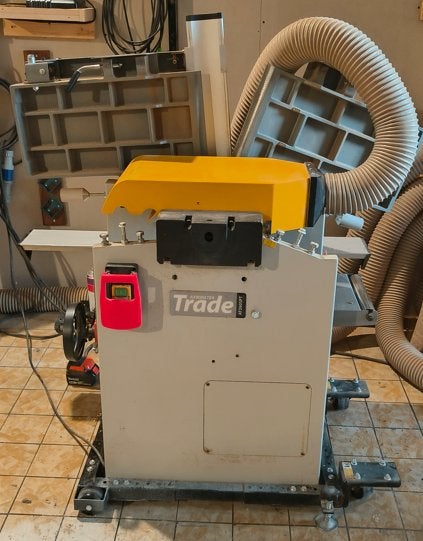 Vlak- vandiktebank Axminster trade AT260SPT + ONDERSTEL, Ophalen, Gebruikt, Elektrisch