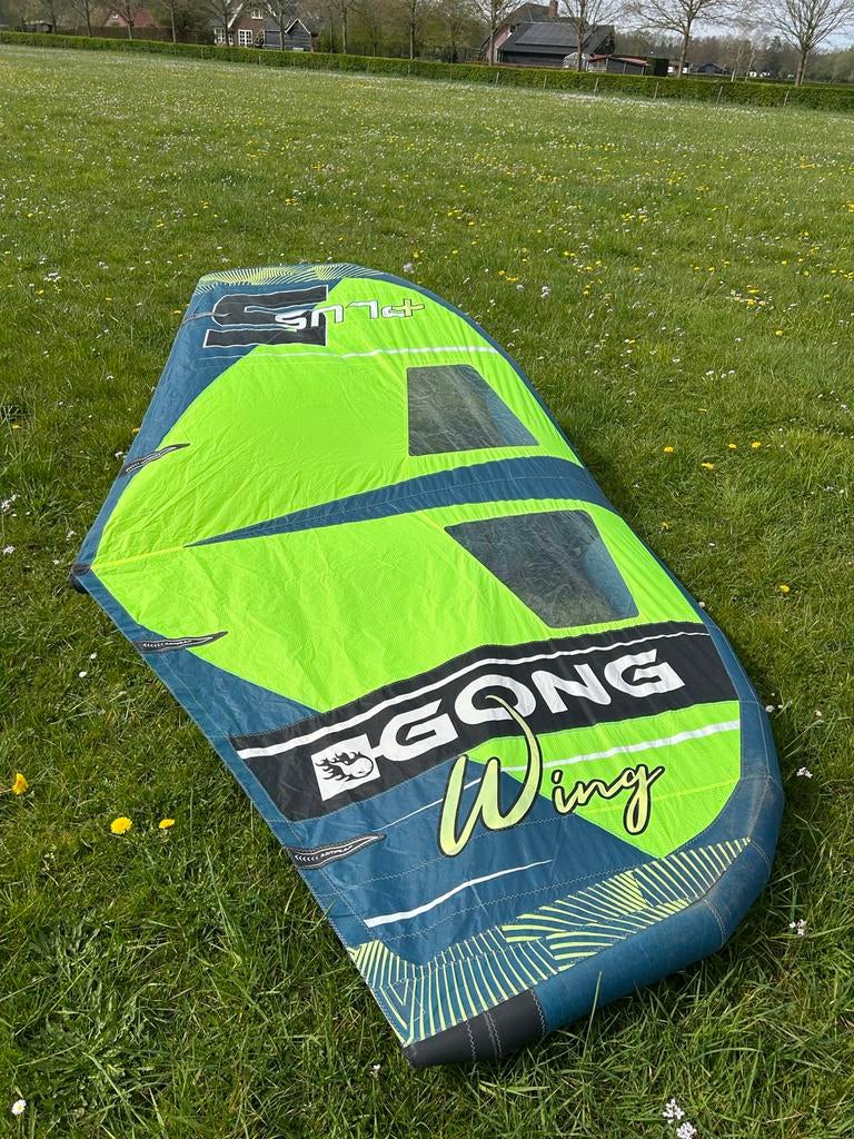 Gong Wing V2 Plus 5m - Gebruikt maar in prima staat, Watersport en Boten, Ophalen of Verzenden, Gebruikt, Overige typen, 5 tot 7 m²