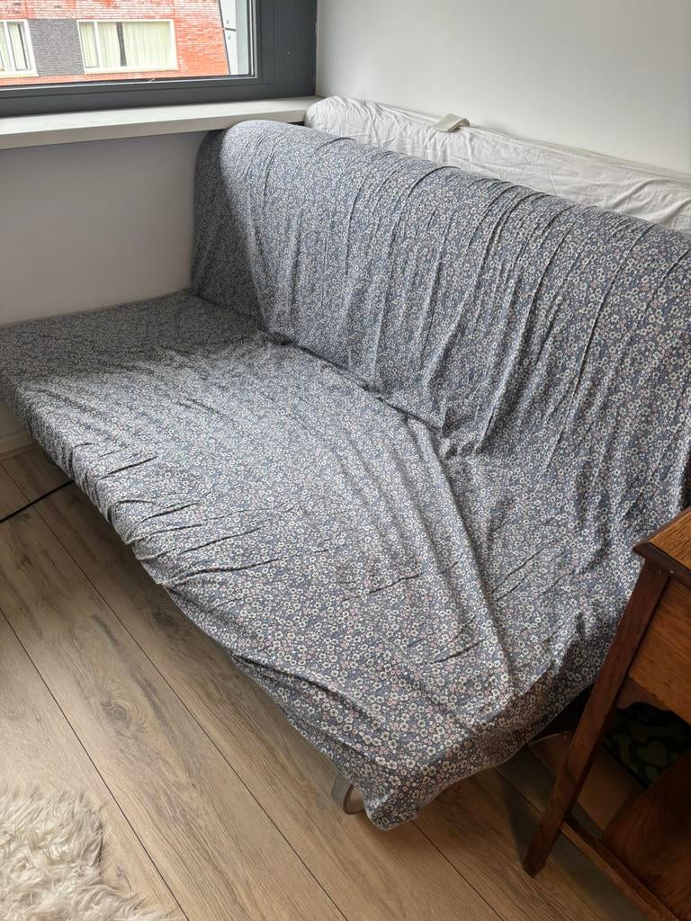 Slaapbank 160 x 200, Ophalen of Verzenden, Zo goed als nieuw, Tweepersoons, 160 cm